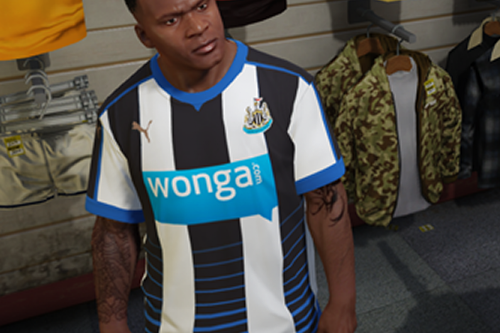 Newcastle United 2015/16 Shirt for Franklin 
